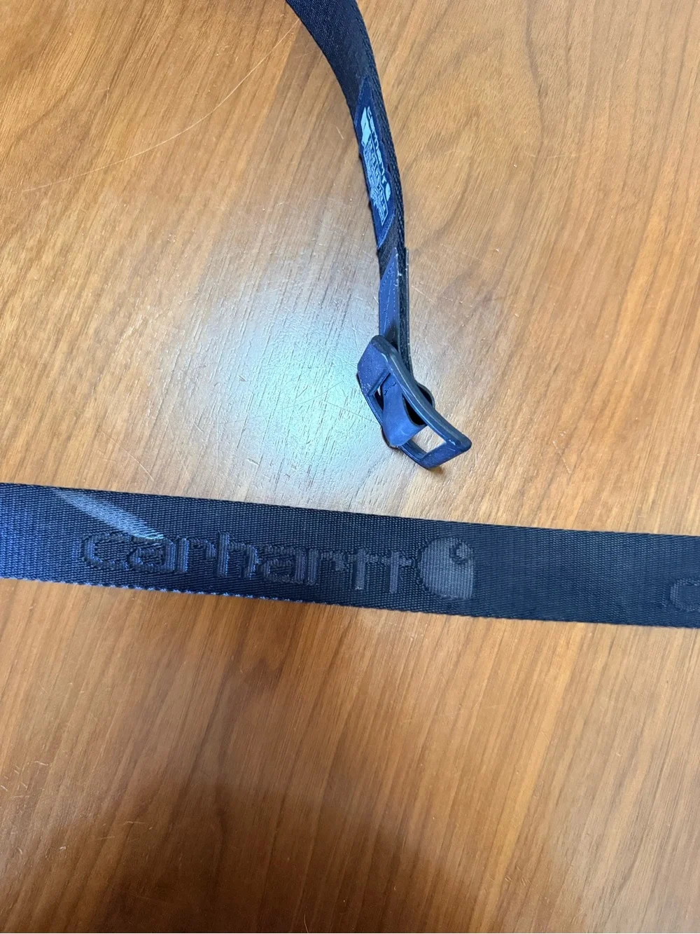 Carhartt Black Utility Webbing Belt - Heavy-Duty Work Belt Sz L